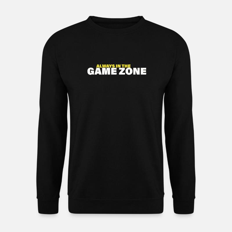 GAME ZONE - Unisex Pullover - Schwarz
