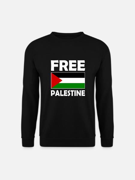 Free palestine - Unisex Sweatshirt - black