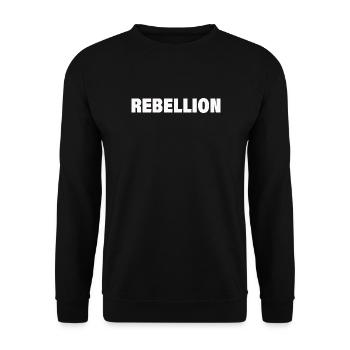 Rébellion - Sweat-shirt Unisexe - noir - Devant - Alina (178cm) & Michal (187cm)