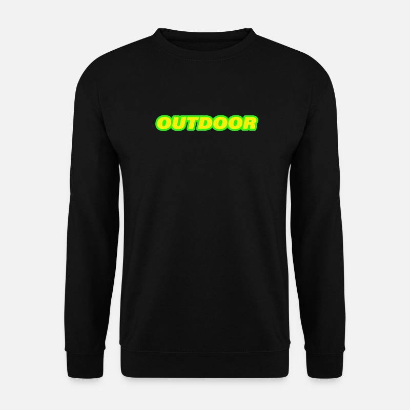 OUTDOOR - Unisex Pullover - Schwarz
