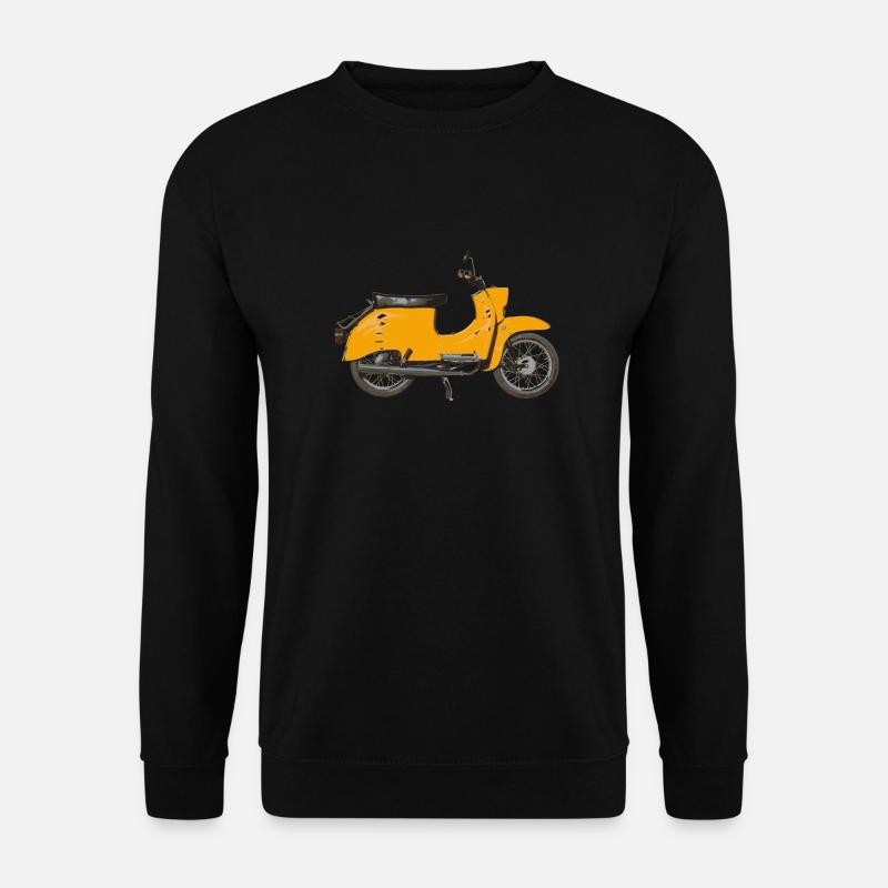 Swallow graphic sahara brown - Unisex Sweatshirt - black