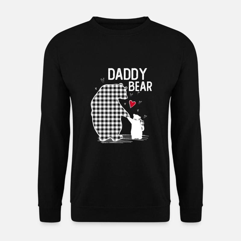 Daddy Bear - Unisex Pullover - Schwarz