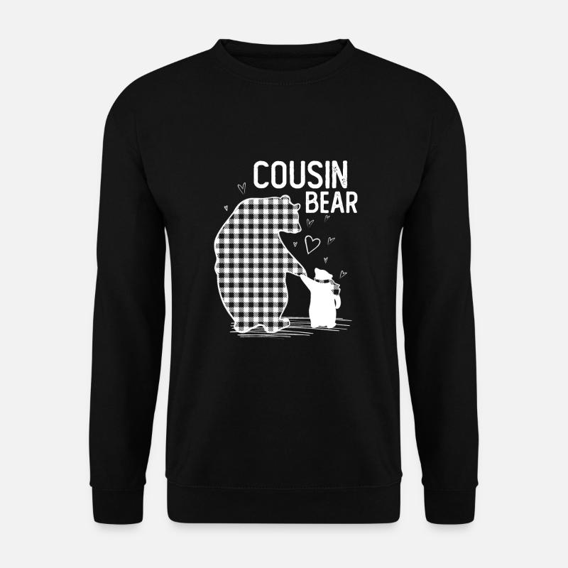 Cousin Bear - Unisex Sweatshirt - black