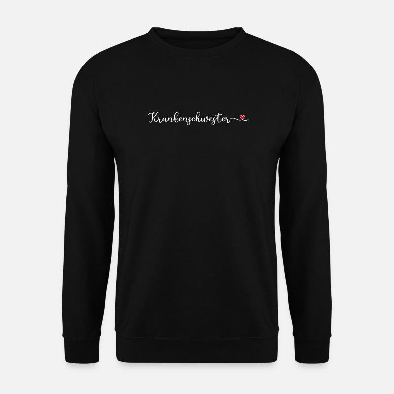 Krankenschwester - Unisex Pullover - Schwarz