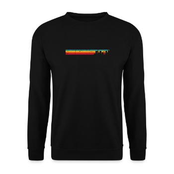 Birmingham skyline rétro - Sweat-shirt Unisexe - noir - Devant - Alina (178cm) & Michal (187cm)