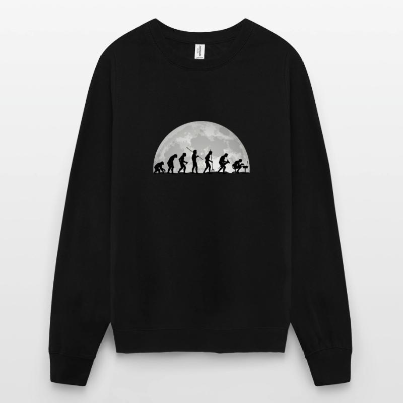 Evolution Geek Programmeur d’ordinateur cadeau Sweat-shirt Unisexe