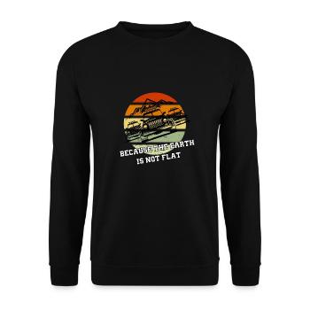 Off Road 4X4 Vintage Retro 70 Geländewagen - Sweat-shirt Unisexe - noir - Devant - Alina (178cm) & Michal (187cm)