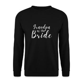 Mutter Der Braut Hochzeit Bachelorette Frauen - Unisex Pullover - Schwarz - Vorne - Alina (178cm) & Michal (187cm)