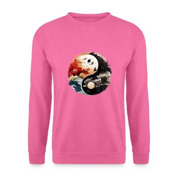 Yin Yang - Unisex Pullover - Pink - Vorne