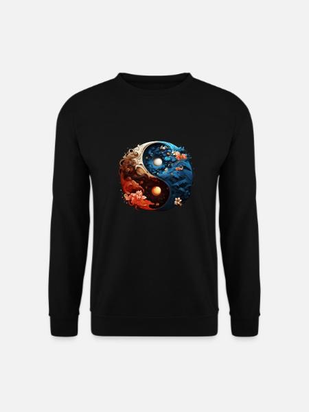 Yin Yang - Unisex Sweatshirt - black
