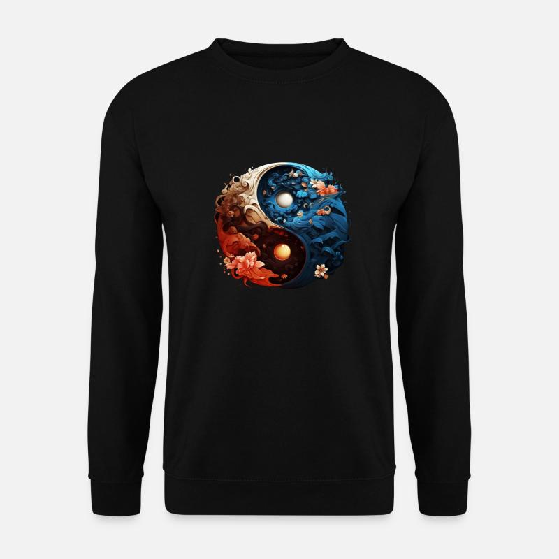 Yin Yang - Unisex Sweatshirt - black