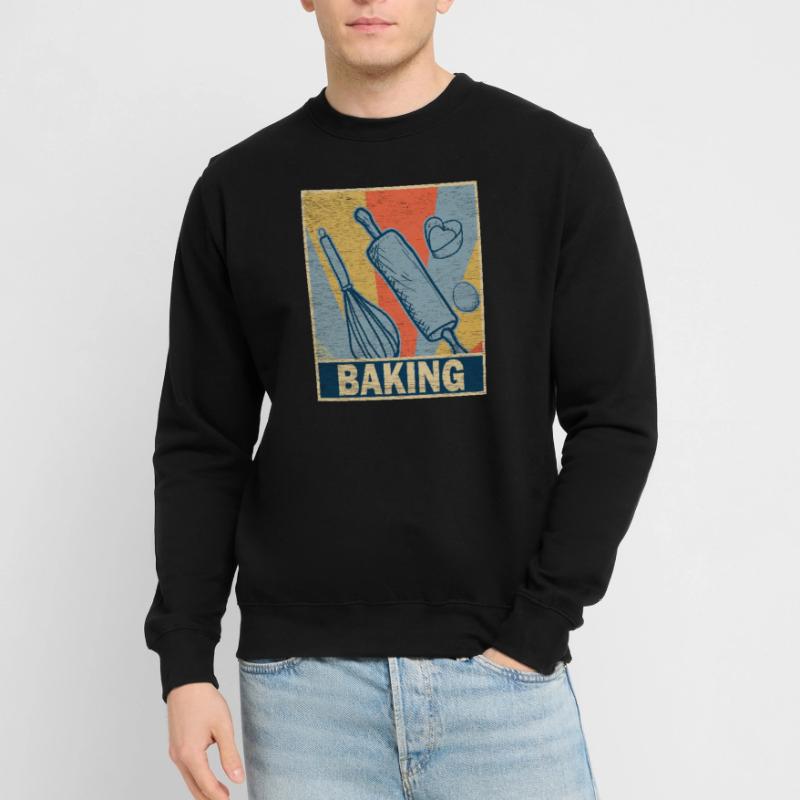 Bäcker Backen Beruf Unisex Pullover