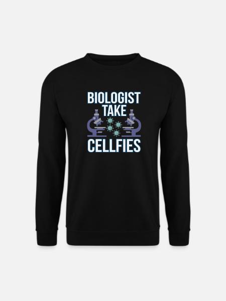 Cell-Fie Drôle Biologie Biologie Cadeau De Laboratoire - Sweat-shirt Unisexe - noir