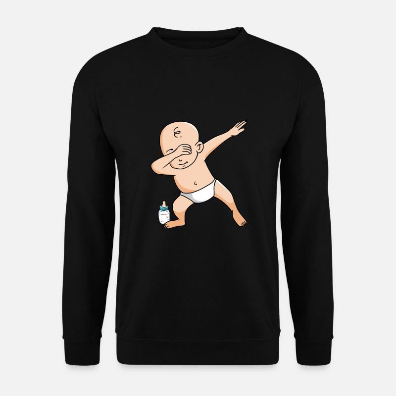 Dabbing Baby - Unisex Pullover - Schwarz