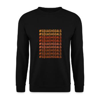 Destinations de citrouille pour Thanksgiving - Sweat-shirt Unisexe - noir - Devant - Alina (178cm) & Michal (187cm)
