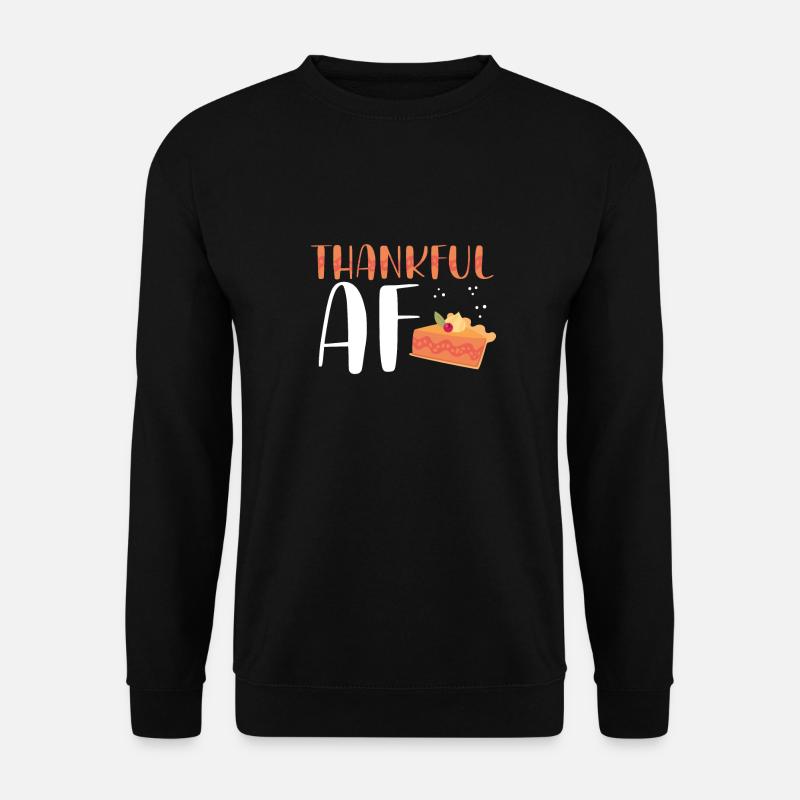 Grateful On Thanksgiving - Unisex Sweatshirt - black
