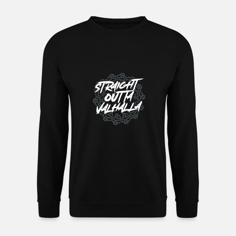 Direkt Aus Walhalla - Unisex Pullover - Schwarz