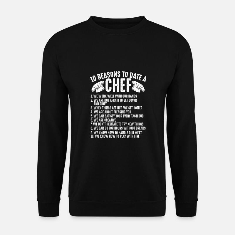 Raisons du rendez-vous avec un - Sweat-shirt Unisexe - noir