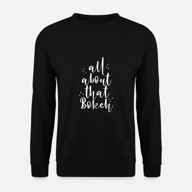 All about focus - Unisex Sweatshirt - black