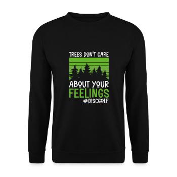 À propos de votre sensation de disc golf - Sweat-shirt Unisexe - noir - Devant - Alina (178cm) & Michal (187cm)