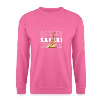 Safari Giraffe - Unisex Sweatshirt - pink - Front