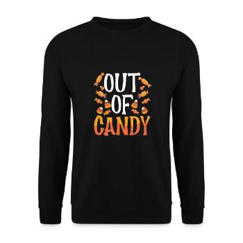 No sweet sweets - Unisex Sweatshirt - black - Front - Alina (178cm) & Michal (187cm)