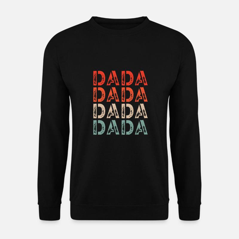 Bunter Papa - Unisex Pullover - Schwarz