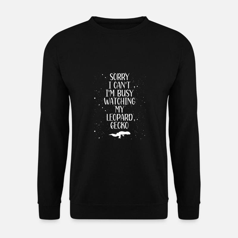 I am busy with my - Unisex Sweatshirt - black