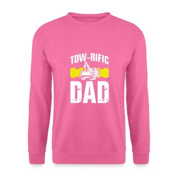 Tow Rific Vater - Unisex Pullover - Pink - Vorne