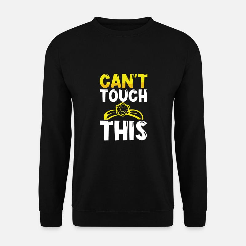 Impossible de le toucher - Sweat-shirt Unisexe - noir