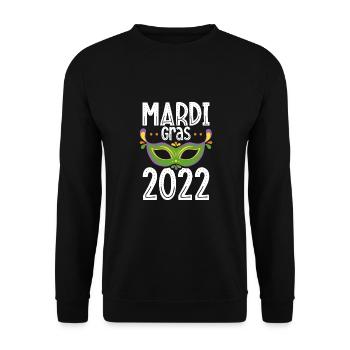 Karneval 2022 - Unisex Pullover - Schwarz - Vorne - Alina (178cm) & Michal (187cm)