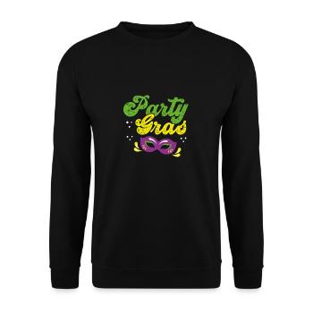 Fête carnaval - Sweat-shirt Unisexe - noir - Devant - Alina (178cm) & Michal (187cm)