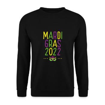 Karneval 2022 - Unisex Pullover - Schwarz - Vorne - Alina (178cm) & Michal (187cm)