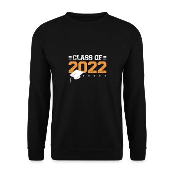 Class of 2022 - Unisex Sweatshirt - black - Front - Alina (178cm) & Michal (187cm)