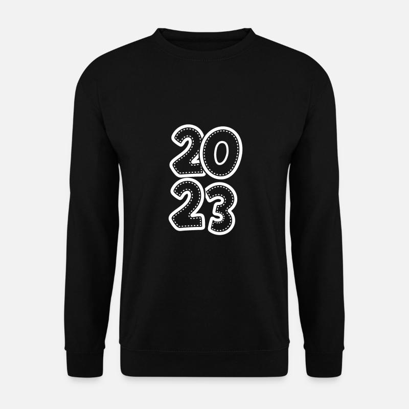 Année simple 2023 - Sweat-shirt Unisexe - noir