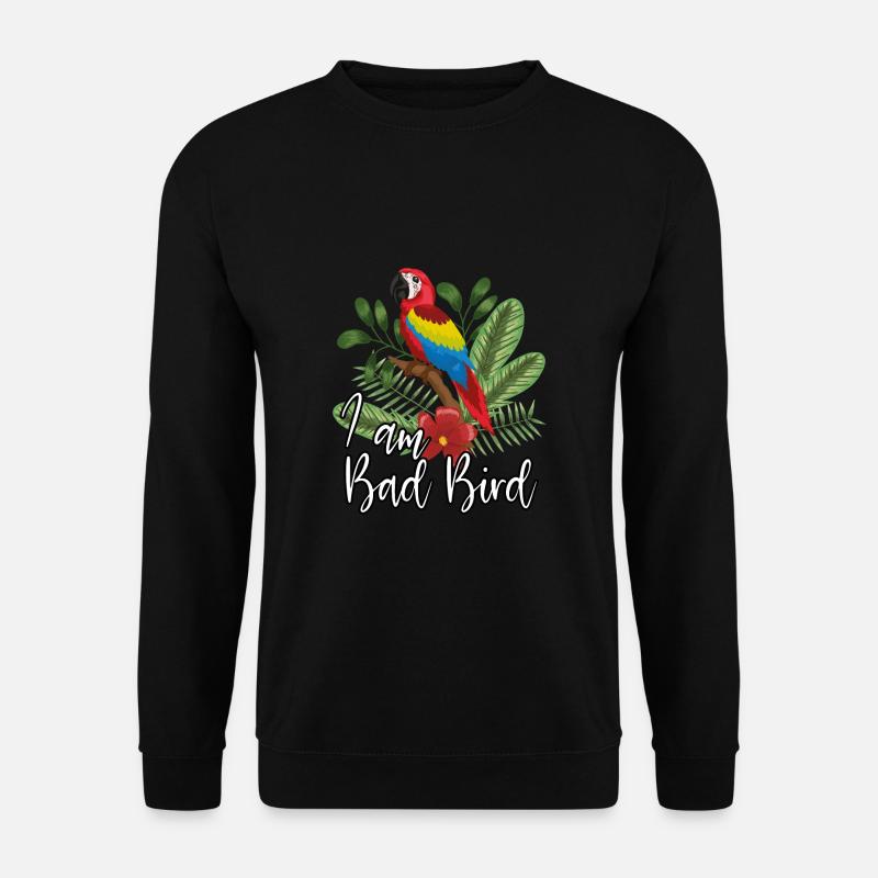 I am an evil bird - Unisex Sweatshirt - black