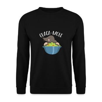 Bowl of guaca mole - Unisex Sweatshirt - black - Front - Alina (178cm) & Michal (187cm)