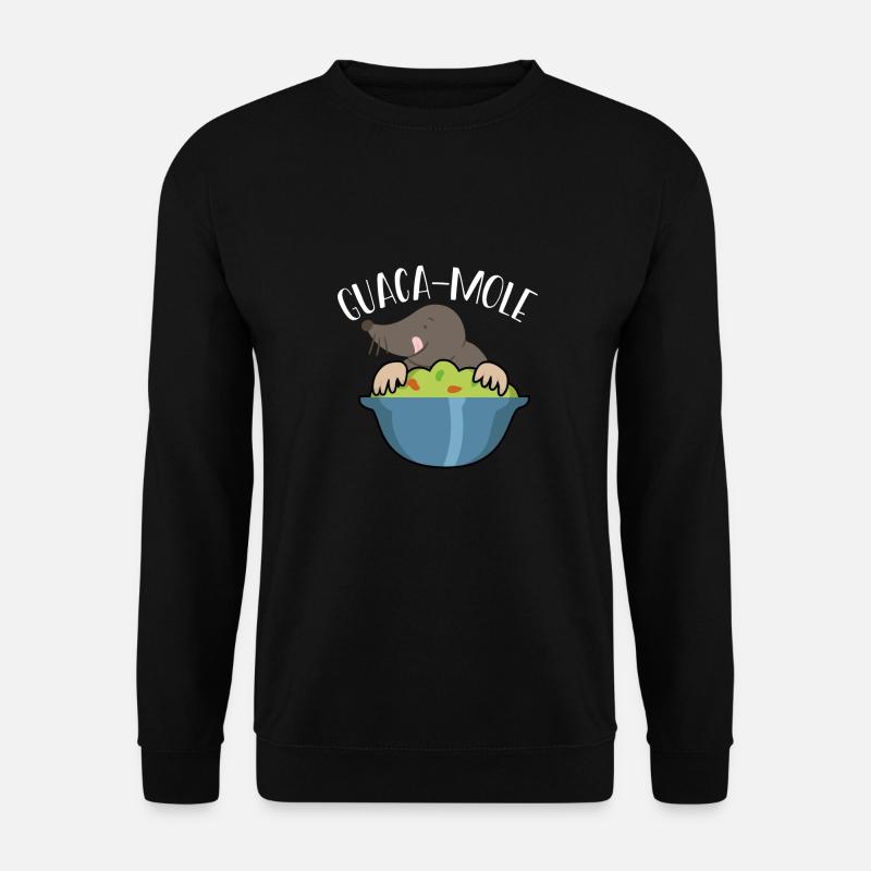 Bol de guaca mole - Sweat-shirt Unisexe - noir