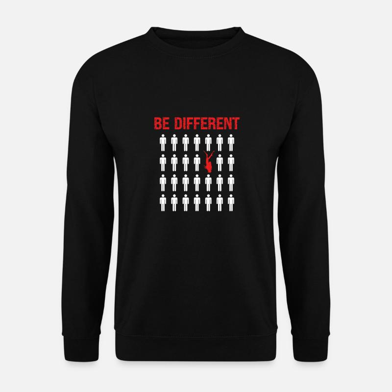 Les plongeurs sont différents - Sweat-shirt Unisexe - noir