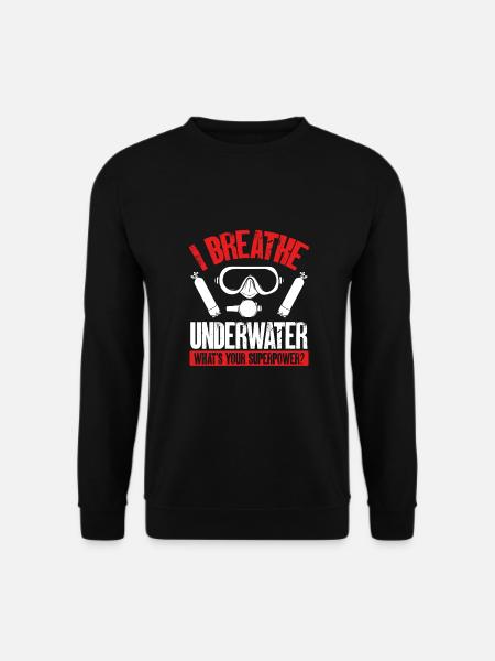 I underwater - Unisex Sweatshirt - black