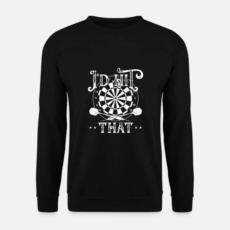 I had met this dart - Unisex Sweatshirt - black