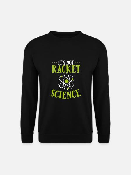 It's not a thug science - Unisex Sweatshirt - black