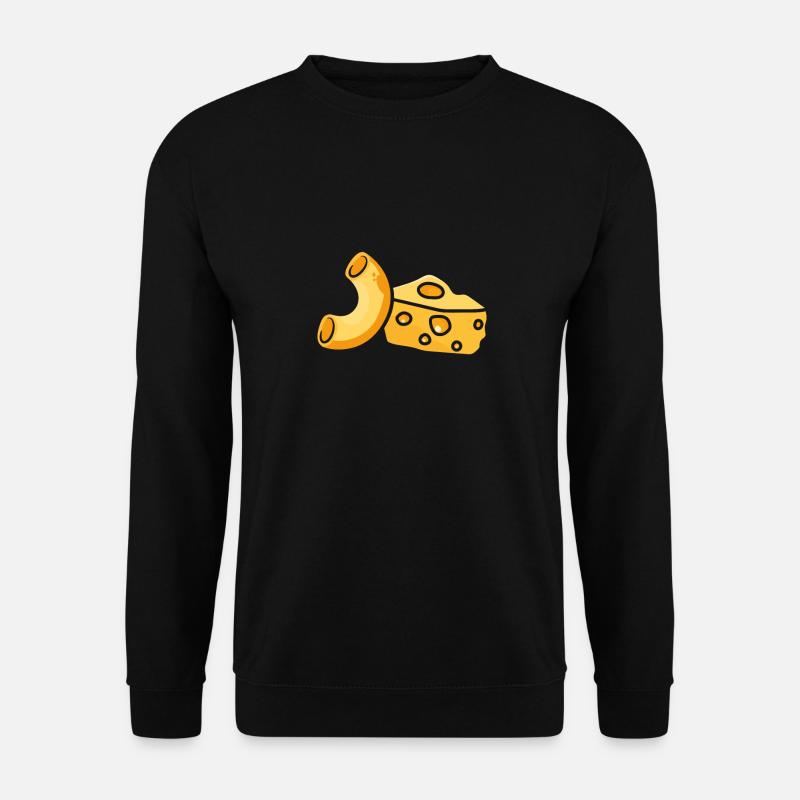 Makkaroni Und Cheddar - Unisex Pullover - Schwarz