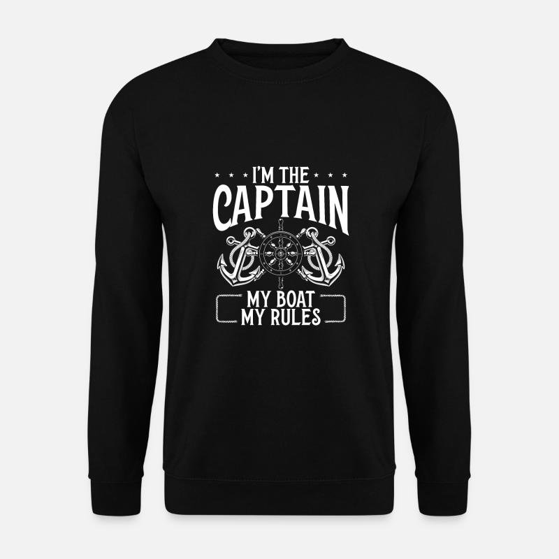 Mon bateau, mes règles - Sweat-shirt Unisexe - noir