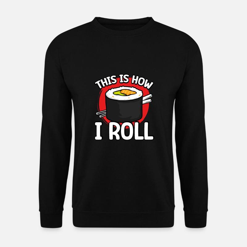 Style esthétique des sushis - Sweat-shirt Unisexe - noir