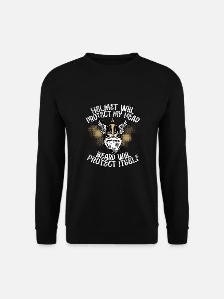 Viking Helmbart - Unisex Sweatshirt - black