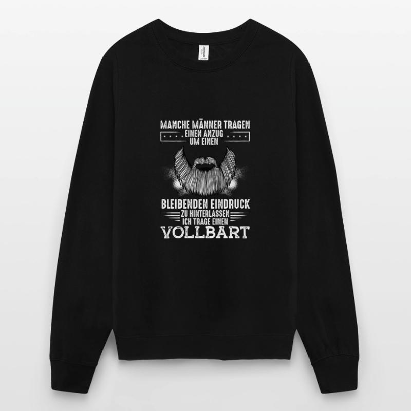 Anzug Oder Vollbart Unisex Pullover