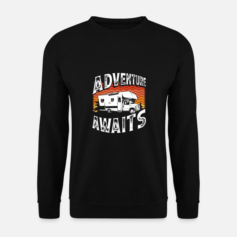 Abenteuer Erwartet Sie - Unisex Pullover - Schwarz