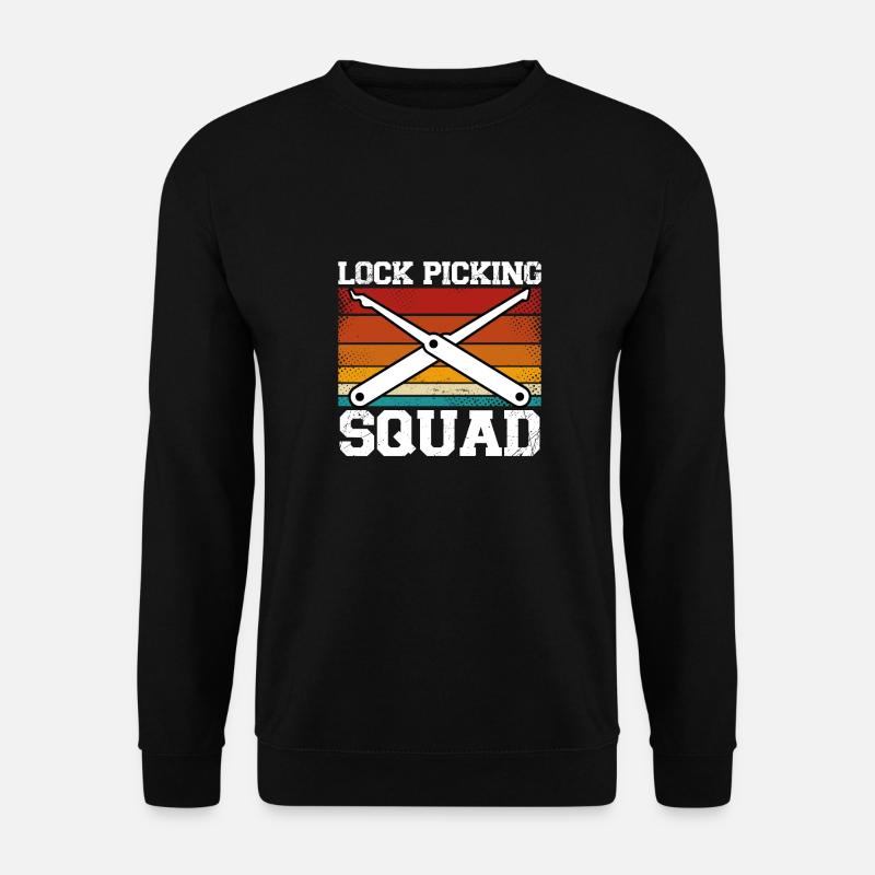 Lockpicking Squad - Sweat-shirt Unisexe - noir