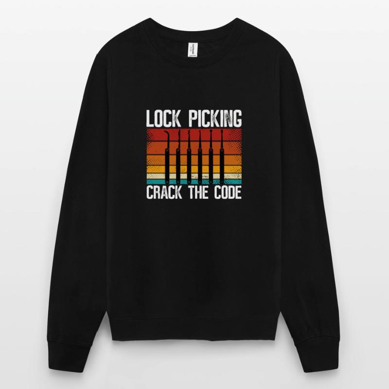 Le lockpicking déchiffre le code Sweat-shirt Unisexe